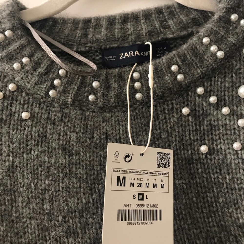 NWT Zara Pearl Jumper *Blogger FAV - Picture 3 of 6